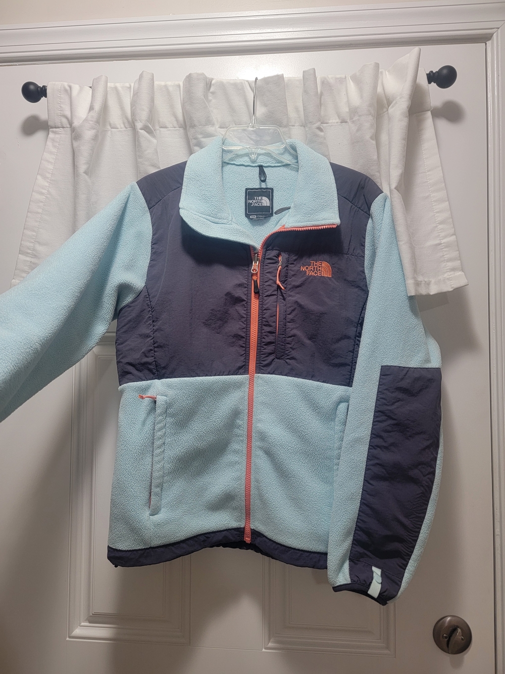 The North Face Light Blue Denali Fleece Jacket
